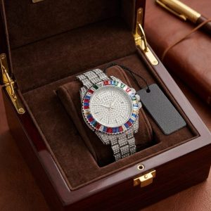 KAMRI Luxury Premium Diamond Cut Watch