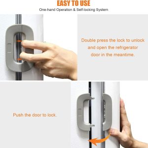 Refrigerator Children's Safety Lock Latch