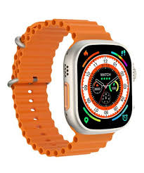 Microwear U10 Ultra Calling Smart Watch – Orange Color