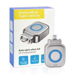 Type-C Auto Power Cutoff Charge Separator Protector Supports Up to 140W Charging